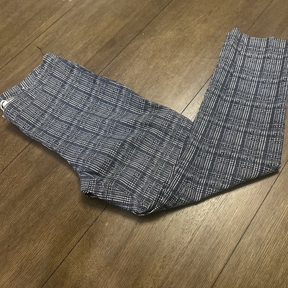 Jules & Leopold Black and White Cropped Pants - Picture 1 of 4